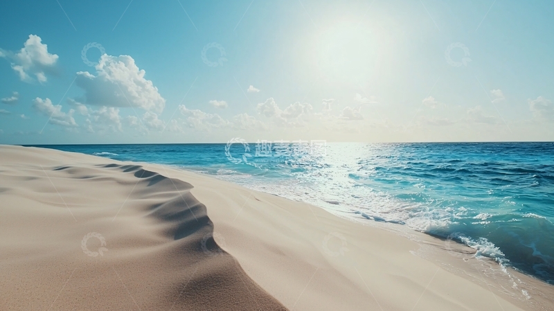 高清大图下载【趣麦麦图】阳光沙滩海浪34