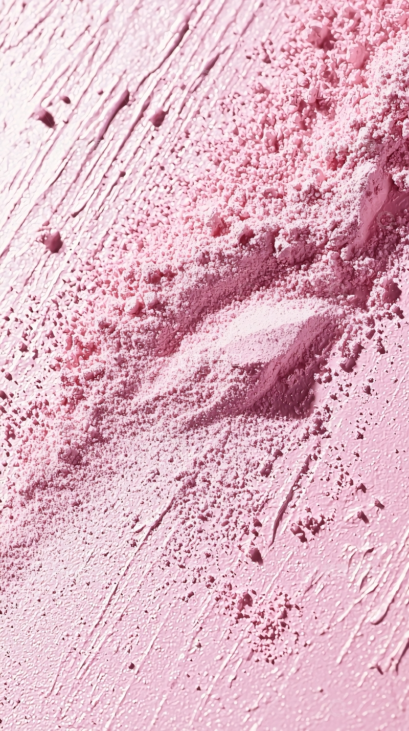 高清大图下载【趣麦麦图】粉色粉末质地