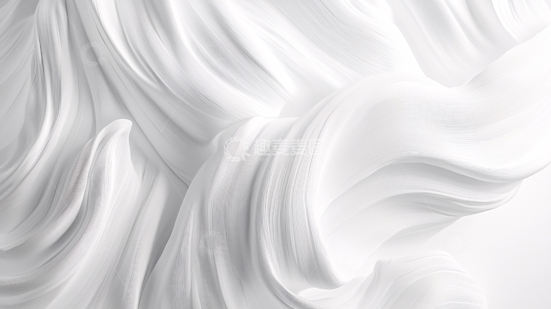 高清大图下载【趣麦麦图】白色奶油质感