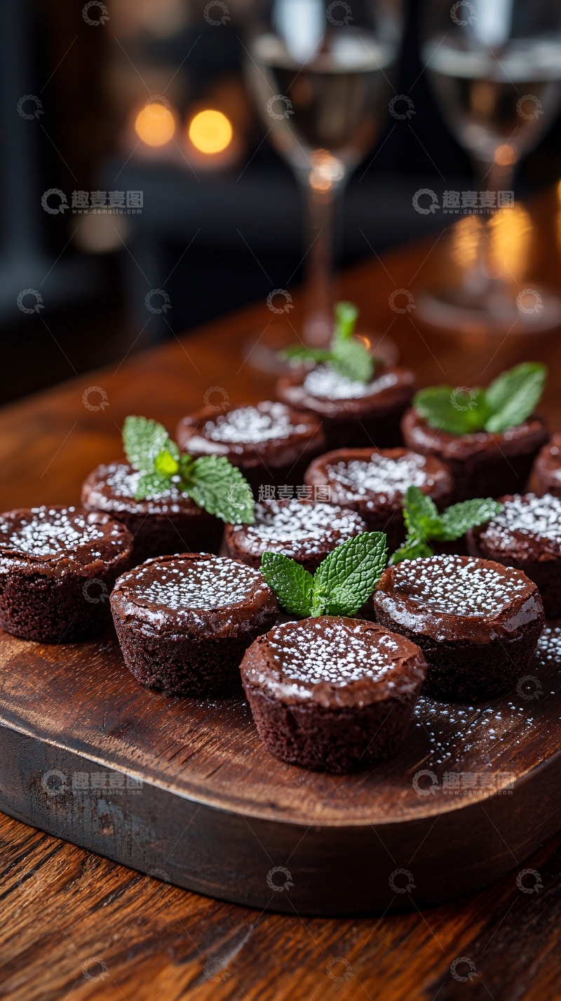 高清大图下载【趣麦麦图】巧克力蛋糕
