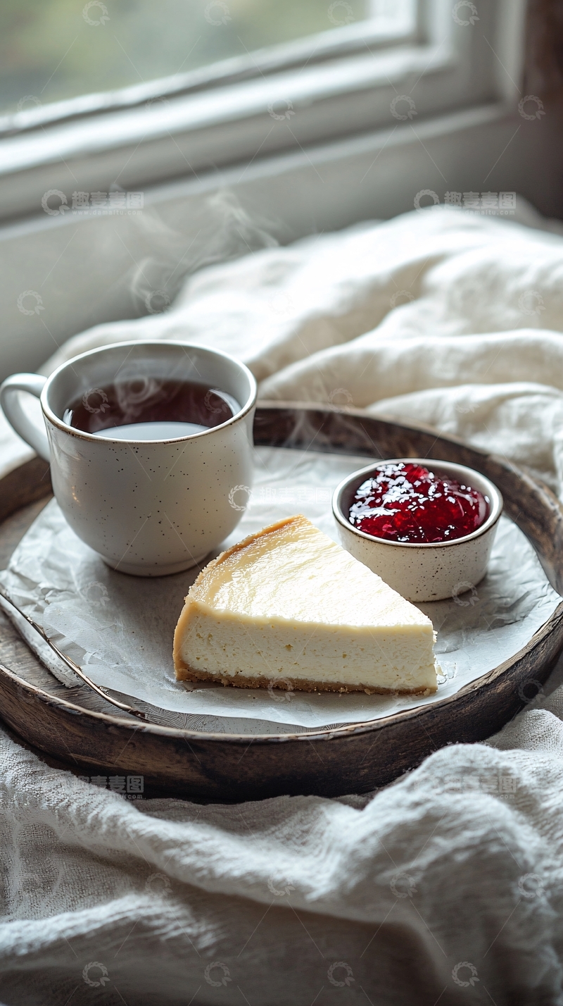 高清大图下载【趣麦麦图】温暖舒适的下午茶时光