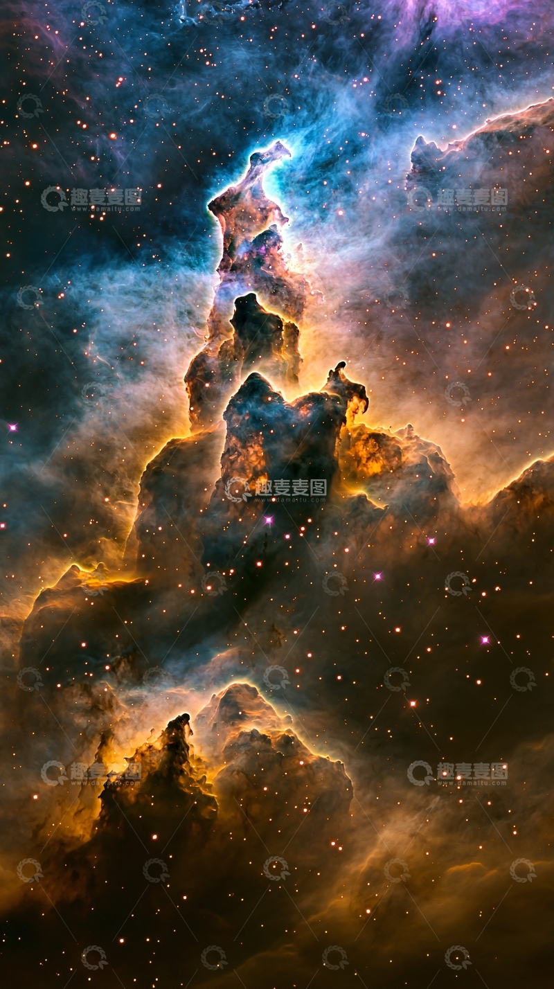 高清大图下载【趣麦麦图】宇宙星云高清图片