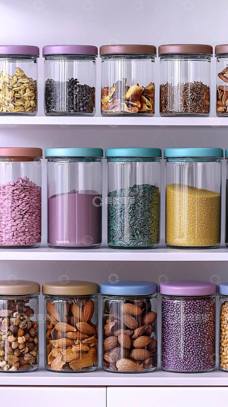 高清大图下载【趣麦麦图】玻璃罐