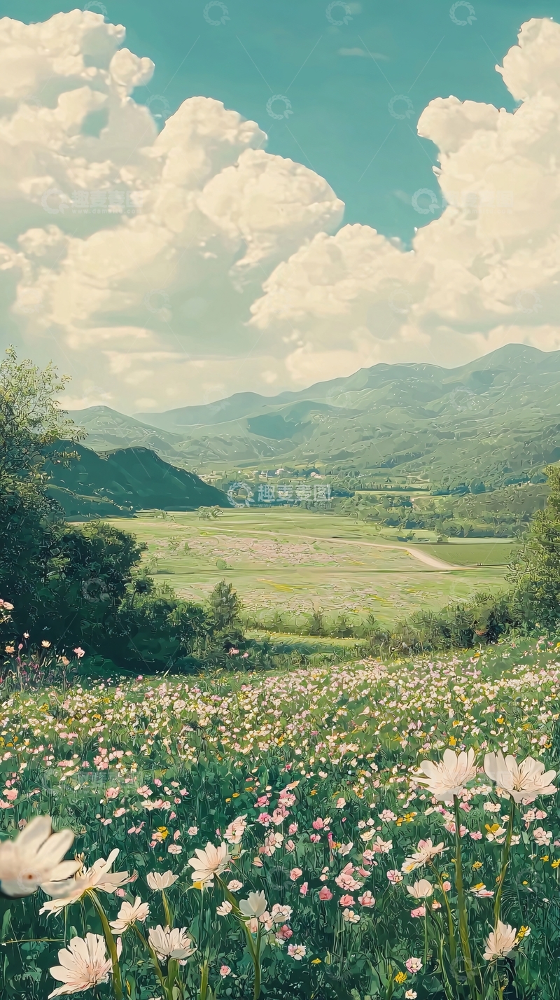 高清大图下载【趣麦麦图】绿色田园风光
