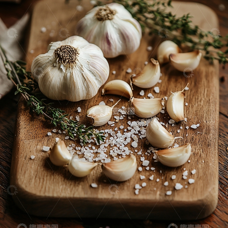 高清大图下载【趣麦麦图】-大蒜