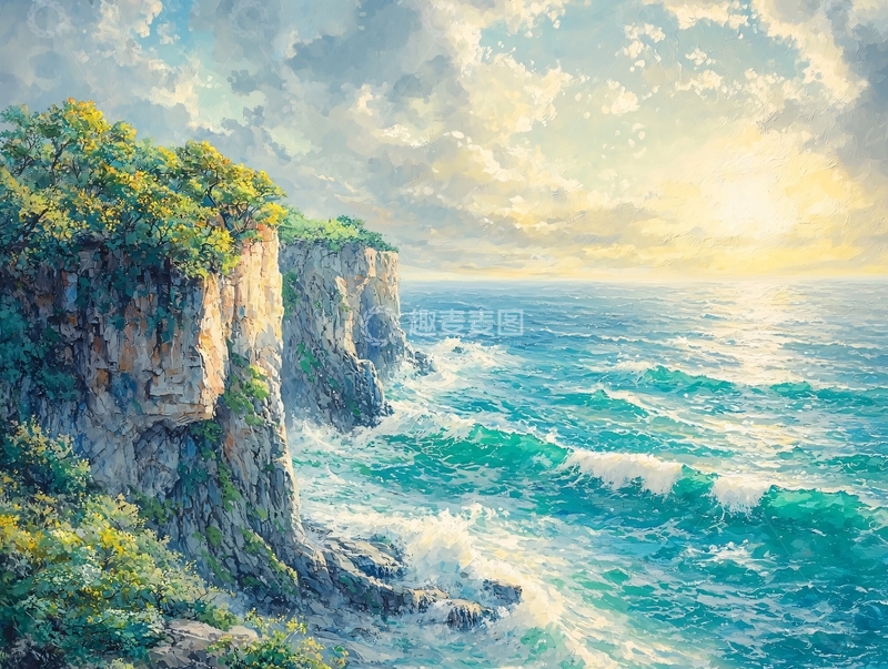 高清大图下载【趣麦麦图】壮丽的海岸线