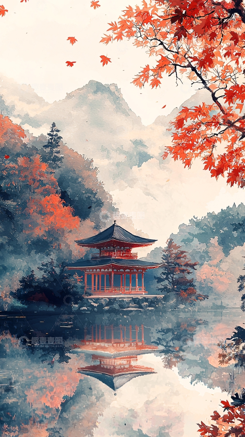 高清大图下载【趣麦麦图】水墨画