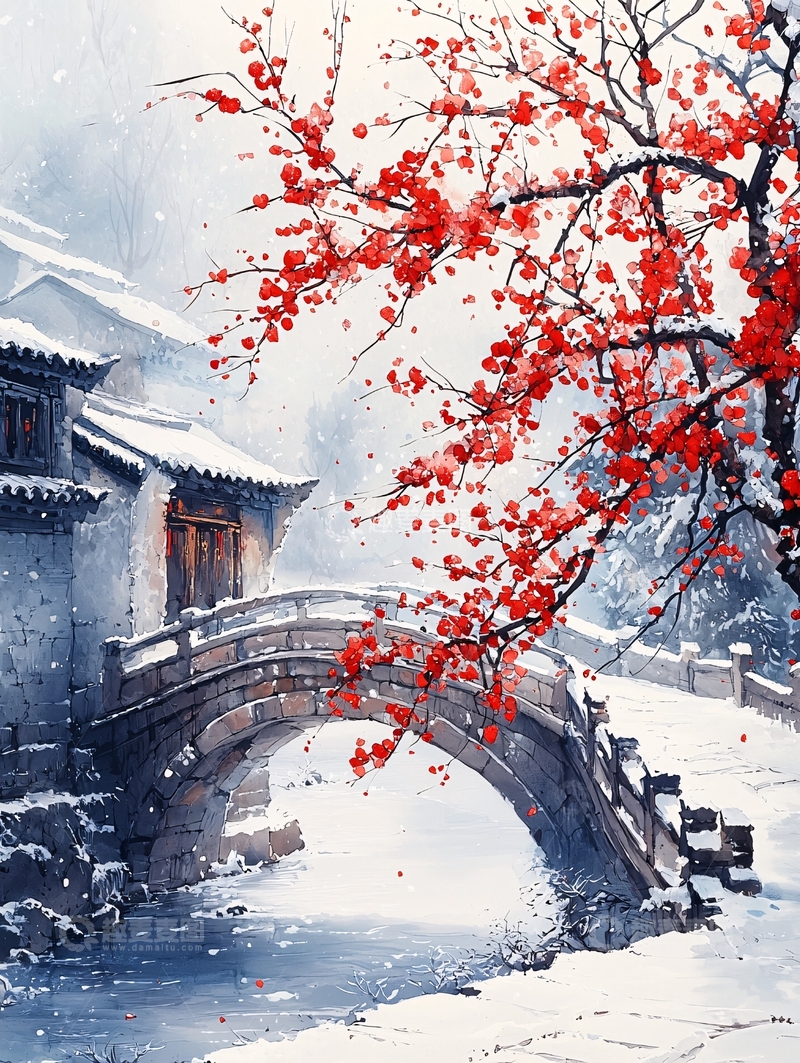 高清大图下载【趣麦麦图】水墨画