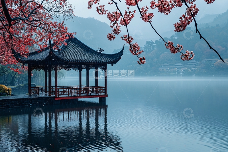 高清大图下载【趣麦麦图】水墨画意境