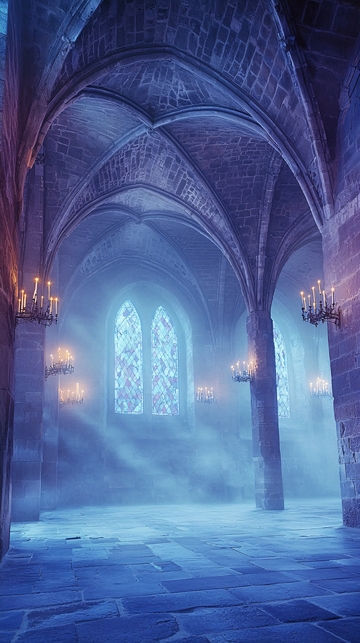 哥特式建筑内部