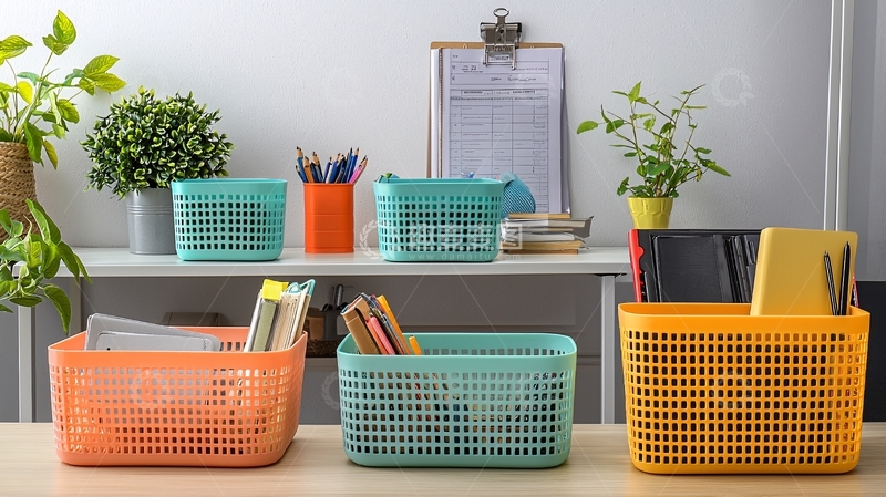 高清大图下载【趣麦麦图】收纳篮