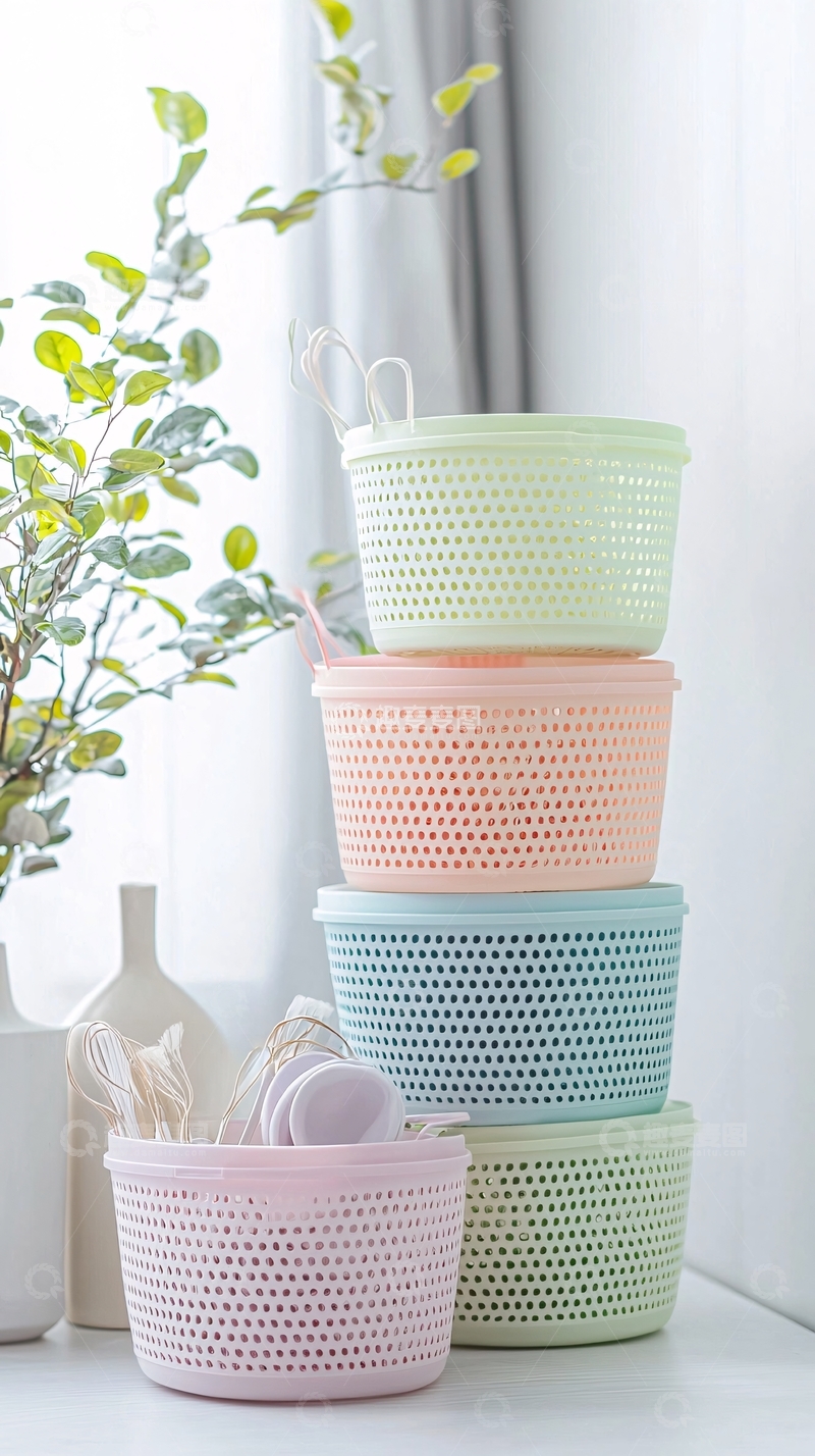 高清大图下载【趣麦麦图】收纳篮