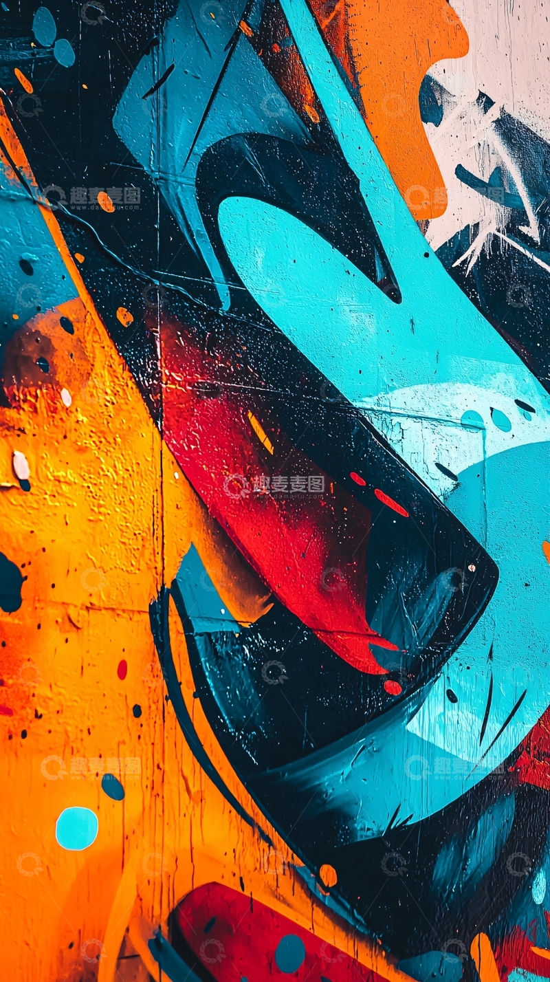 高清大图下载【趣麦麦图】抽象涂鸦艺术
