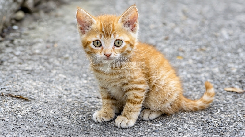 高清大图下载【趣麦麦图】可爱的小橘猫