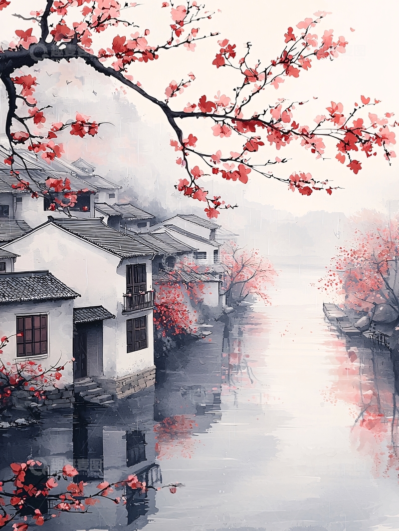 高清大图下载【趣麦麦图】水墨江南