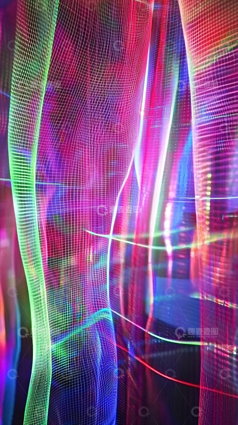 高清大图下载【趣麦麦图】光线轨迹