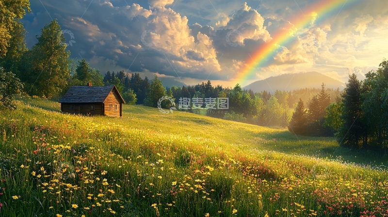 高清大图下载【趣麦麦图】田园风光200
