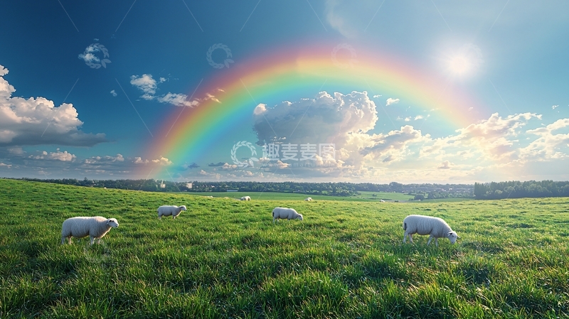 高清大图下载【趣麦麦图】彩虹