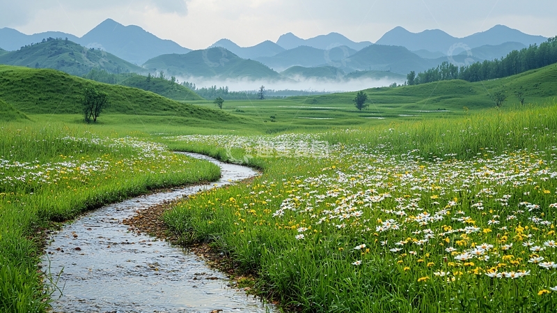 高清大图下载【趣麦麦图】山峦叠嶂