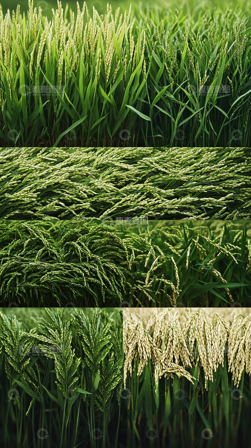 高清大图下载【趣麦麦图】稻田风光
