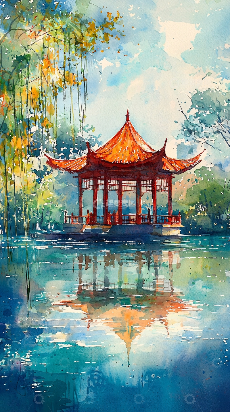 高清大图下载【趣麦麦图】水墨画