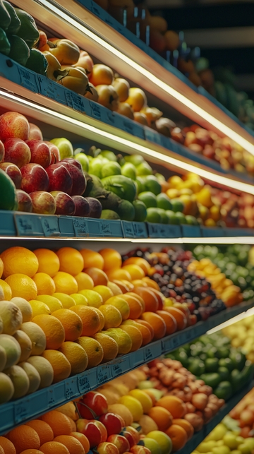 超市水果货架