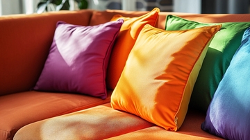 多彩抱枕靠垫沙发