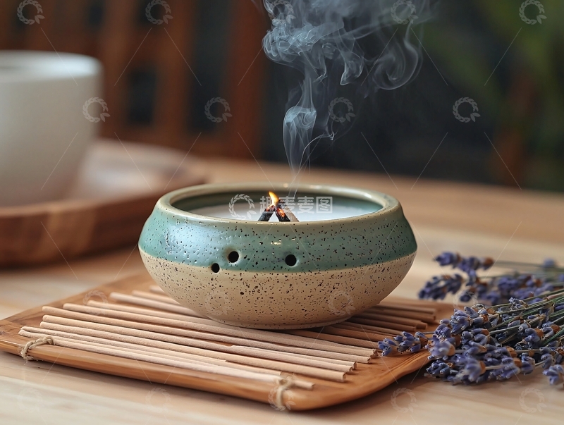 高清大图下载【趣麦麦图】陶瓷香薰炉