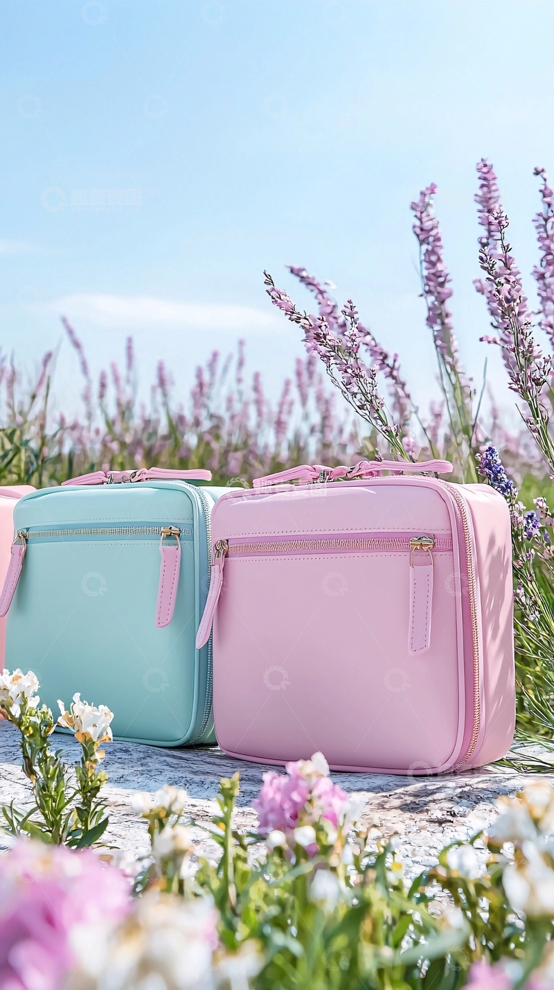 高清大图下载【趣麦麦图】清新ins风便携午餐包