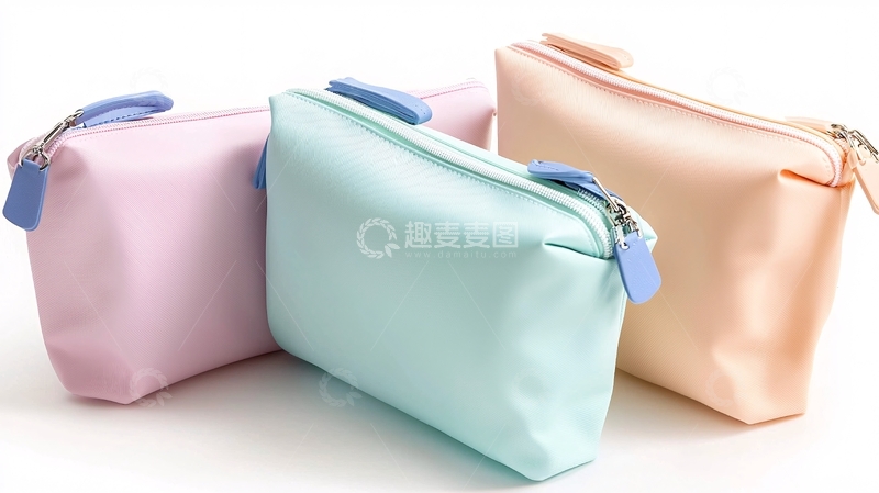 高清大图下载【趣麦麦图】三款简约化妆包