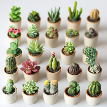 迷你多肉植物盆栽