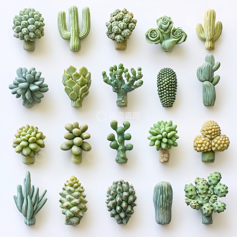 高清大图下载【趣麦麦图】绿植盆栽摆件