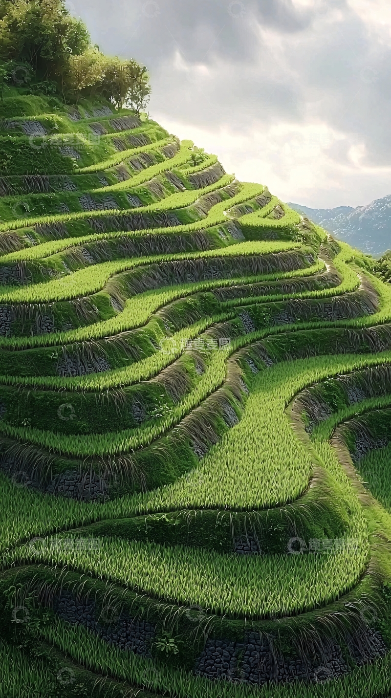 高清大图下载【趣麦麦图】梯田风光12