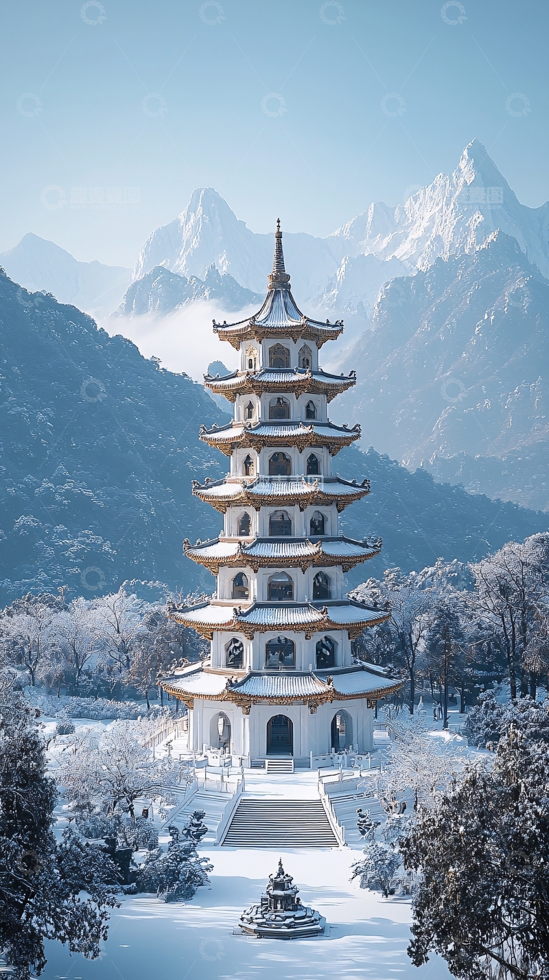 高清大图下载【趣麦麦图】雪景