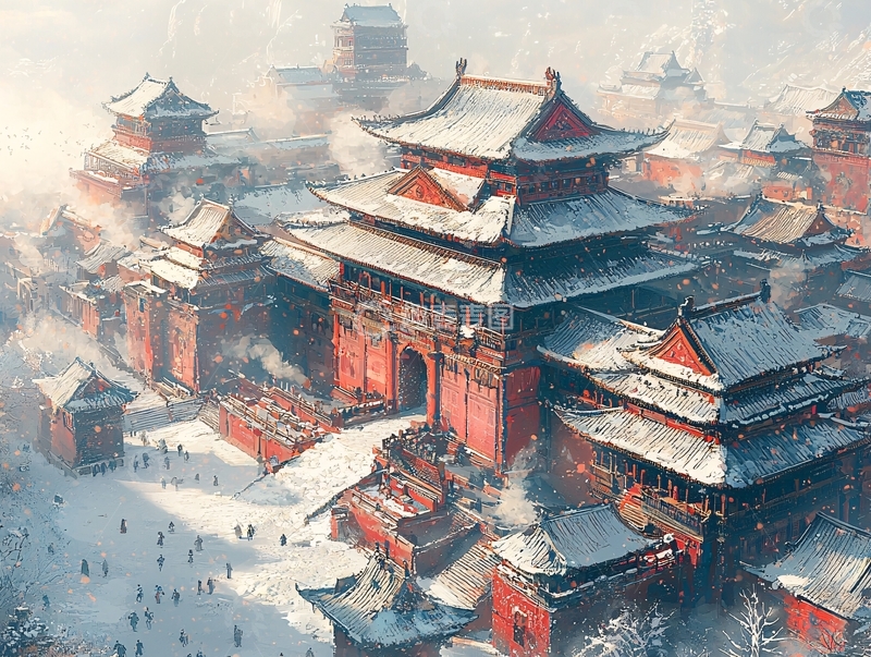 高清大图下载【趣麦麦图】古风建筑