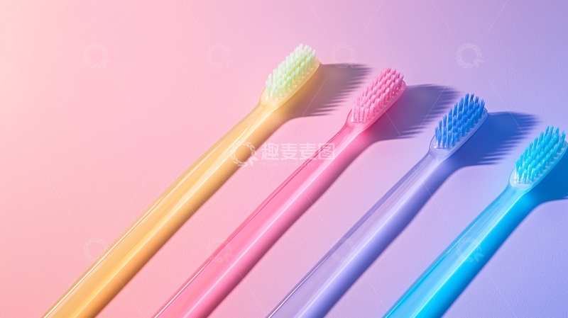 高清大图下载【趣麦麦图】彩色牙刷