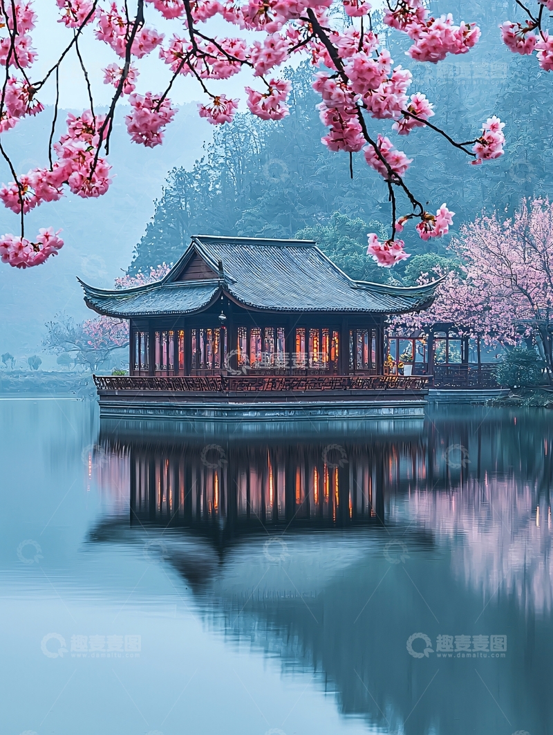 高清大图下载【趣麦麦图】樱花9