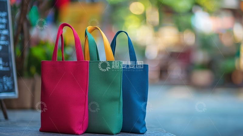 高清大图下载【趣麦麦图】环保布袋