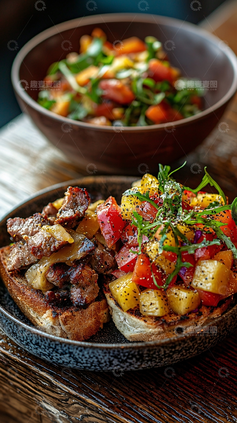 高清大图下载【趣麦麦图】美食摆拍