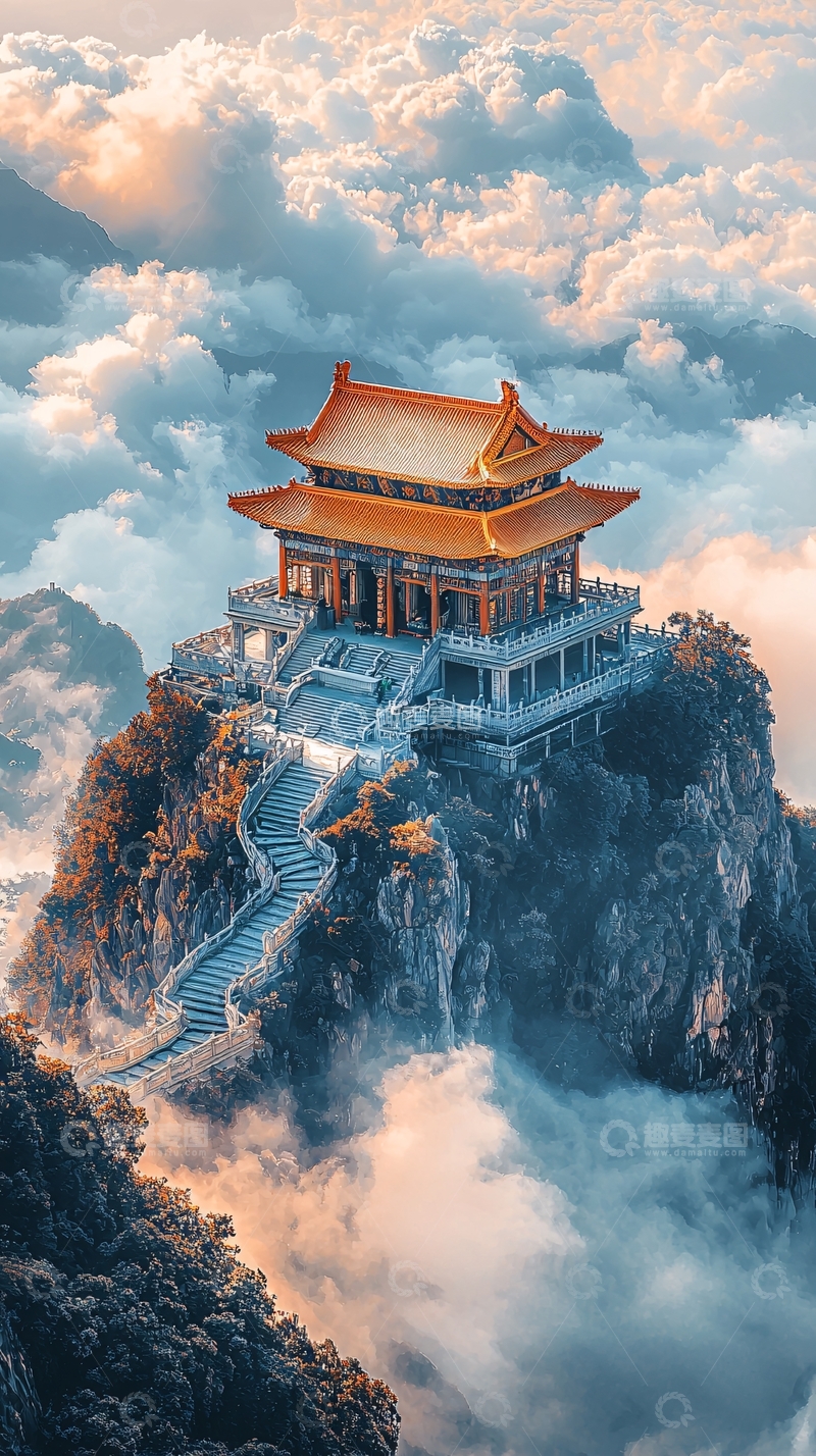 高清大图下载【趣麦麦图】云海仙境