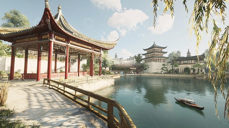 高清大图下载【趣麦麦图】中国古典园林