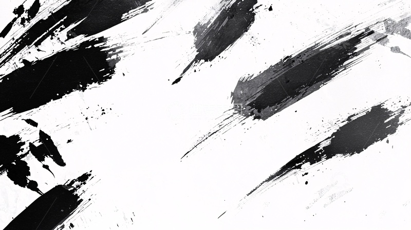 高清大图下载【趣麦麦图】水墨画笔触