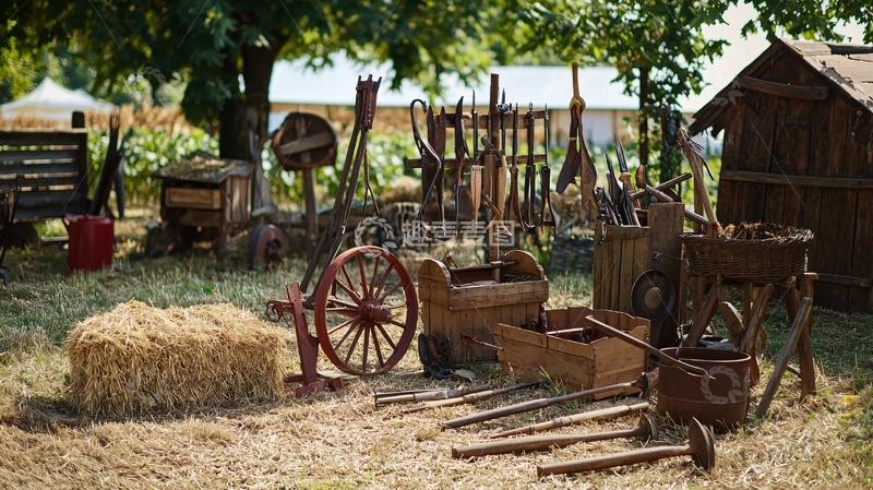 高清大图下载【趣麦麦图】乡村老物件