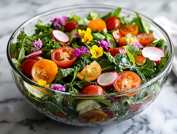 新鲜蔬菜沙拉