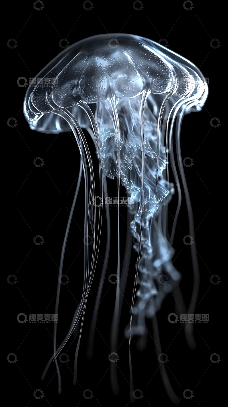 高清大图下载【趣麦麦图】高清水母图片