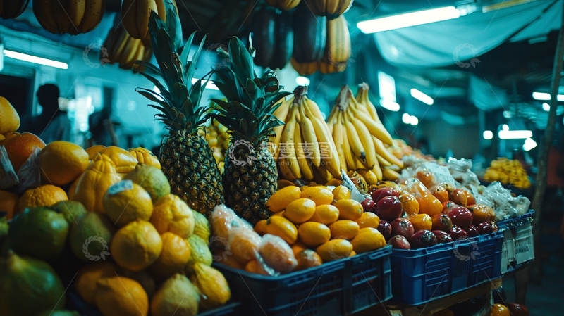 高清大图下载【趣麦麦图】水果摊位