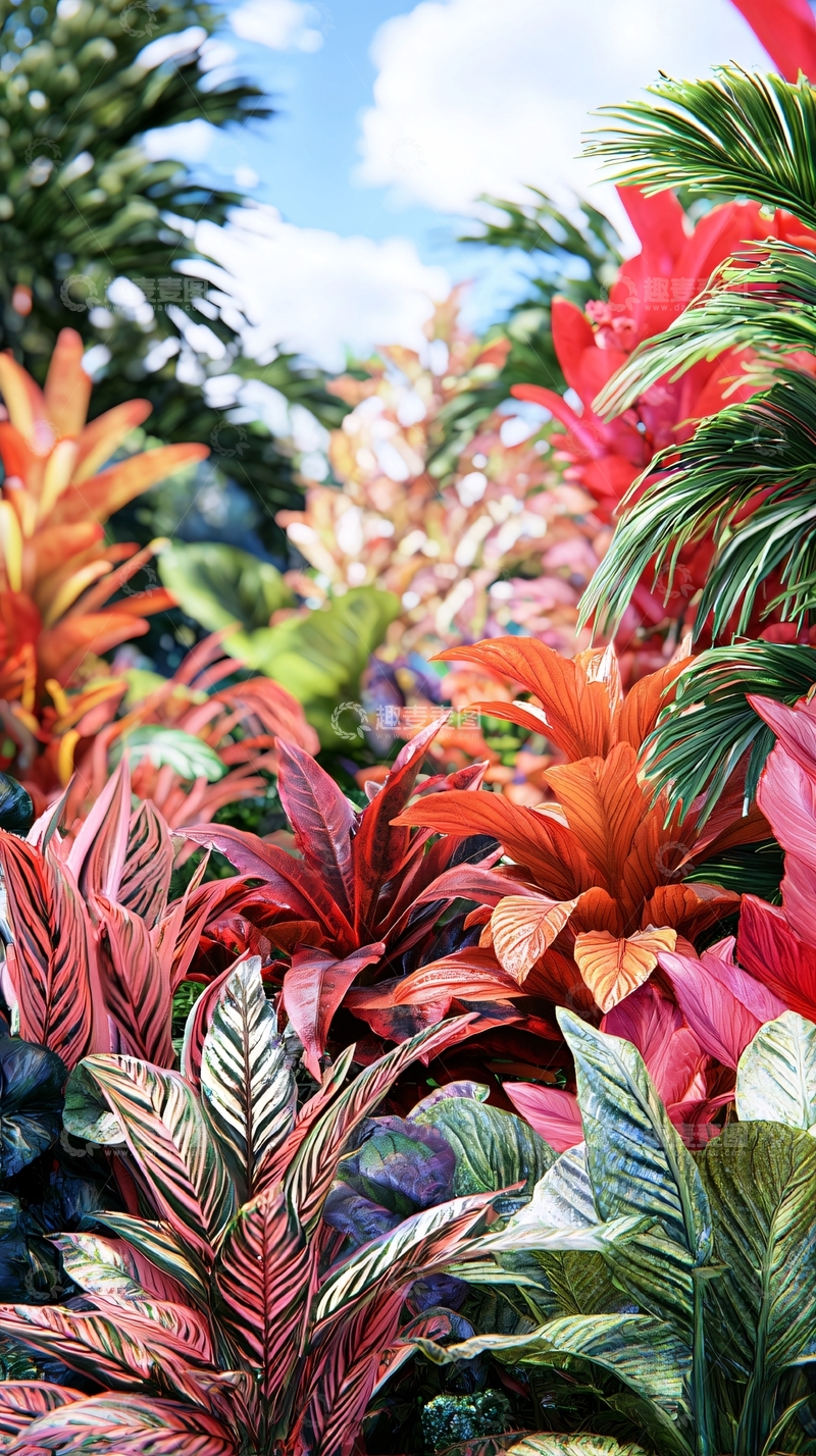 高清大图下载【趣麦麦图】热带植物