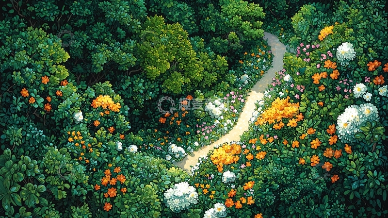 高清大图下载【趣麦麦图】鸟瞰图