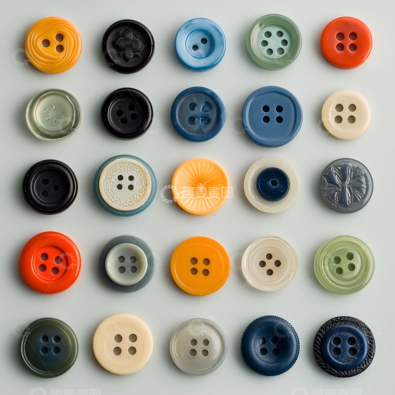 高清大图下载【趣麦麦图】彩色纽扣背景