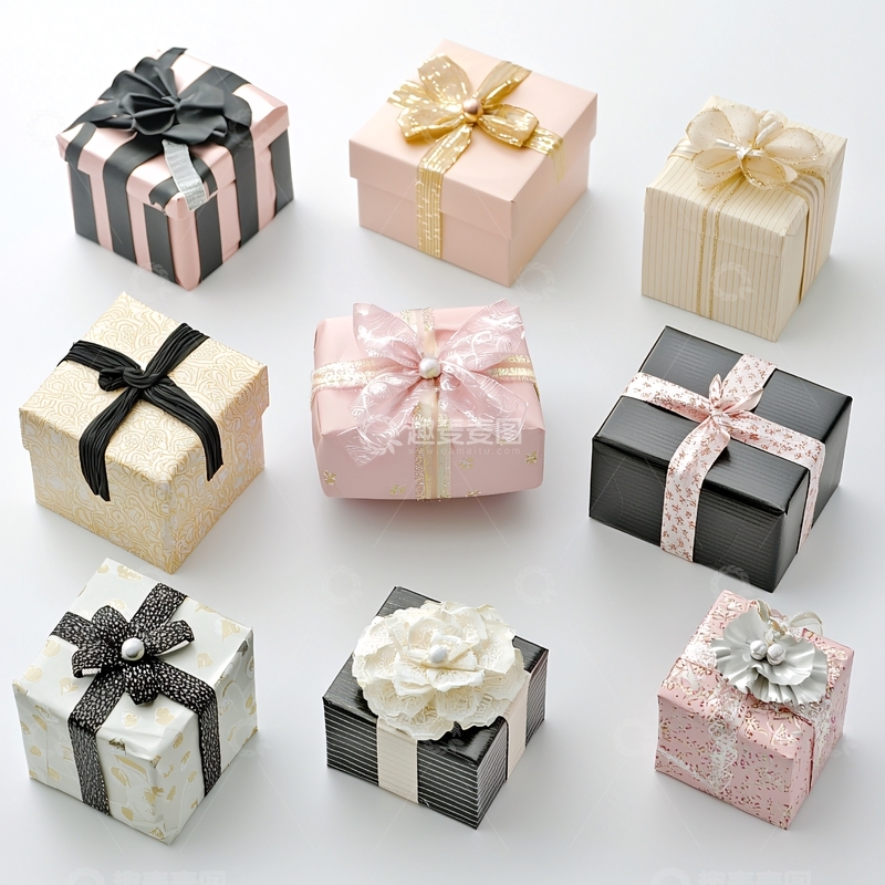 高清大图下载【趣麦麦图】精美礼品盒套装